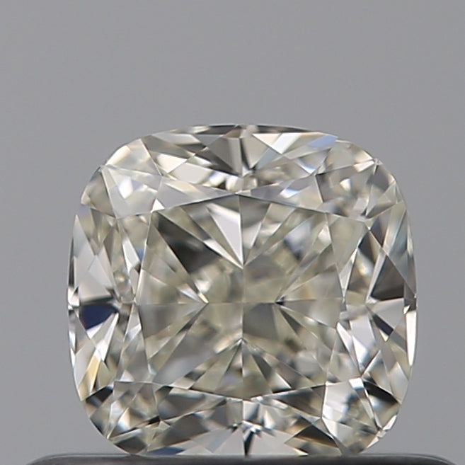 0.5 Carat Cushion Natural Diamond with  Cut Diamond in 14KT  view 1
