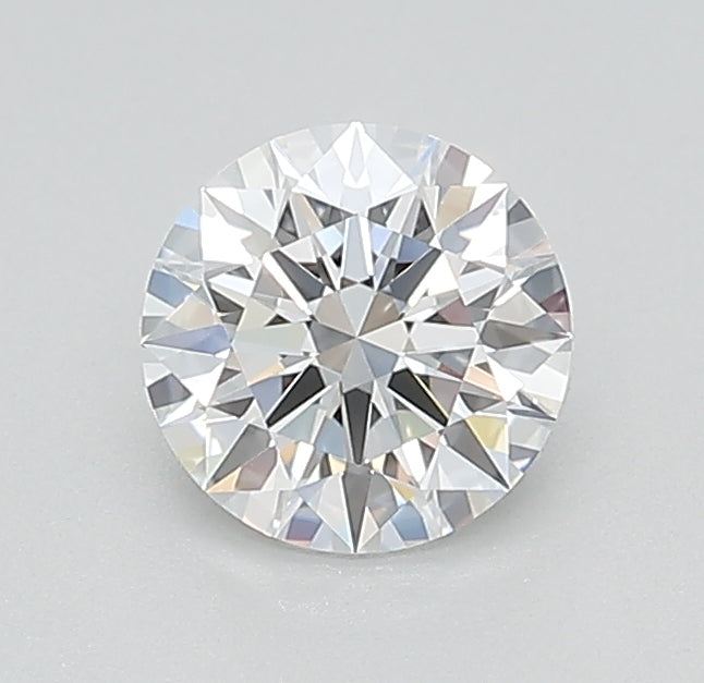 0.76 Carat Round Lab Diamond with  Cut Diamond in 14KT  view 1

