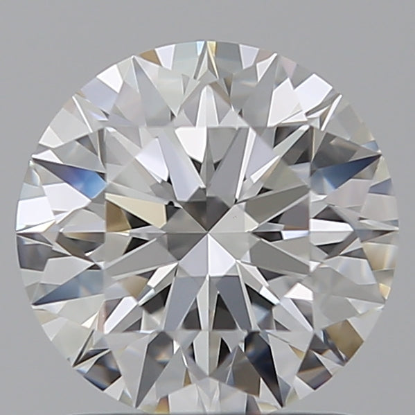 1.41 Carat Round Lab Diamond with  Cut Diamond in 14KT  view 1

