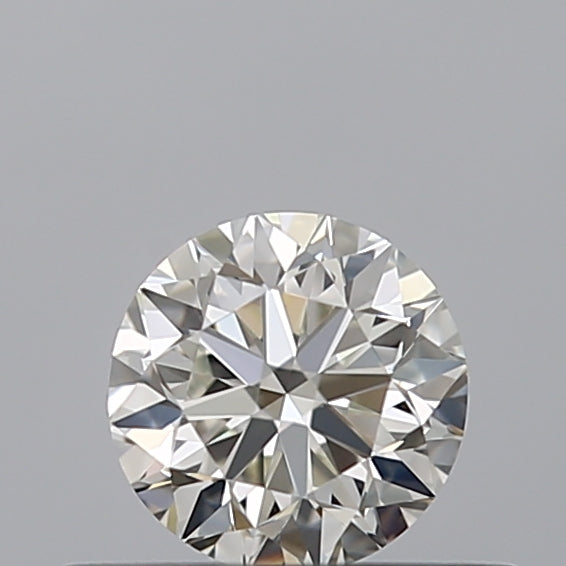 0.3 Carat Round Natural Diamond with  Cut Diamond in 14KT  view 1

