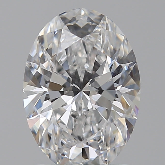 1.54 Carat Oval Lab Diamond with  Cut Diamond in 14KT  view 1
