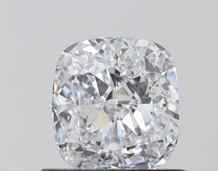 1.16 Carat Cushion Lab Diamond with  Cut Diamond in 14KT  view 1
