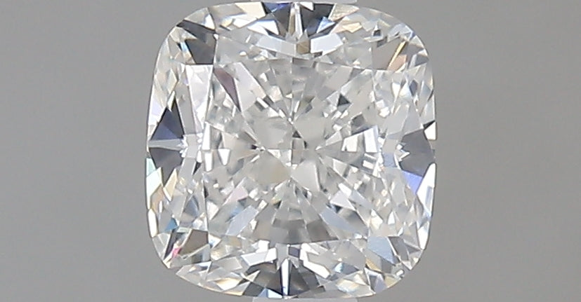 0.9 Carat Cushion Natural Diamond with  Cut Diamond in 14KT  view 1
