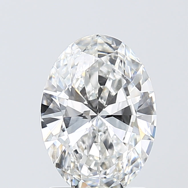 1.7 Carat Oval Lab Diamond with  Cut Diamond in 14KT  view 1
