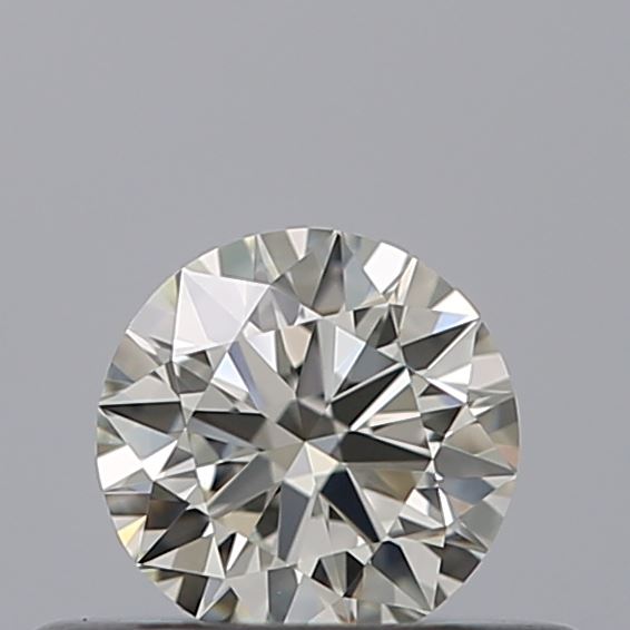0.3 Carat Round Natural Diamond with  Cut Diamond in 14KT  view 1
