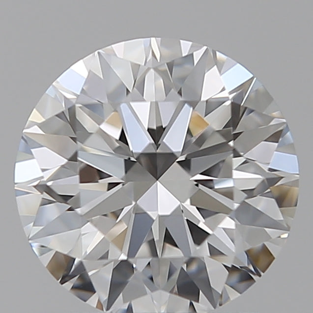 1.28 Carat Round Lab Diamond with  Cut Diamond in 14KT  view 1
