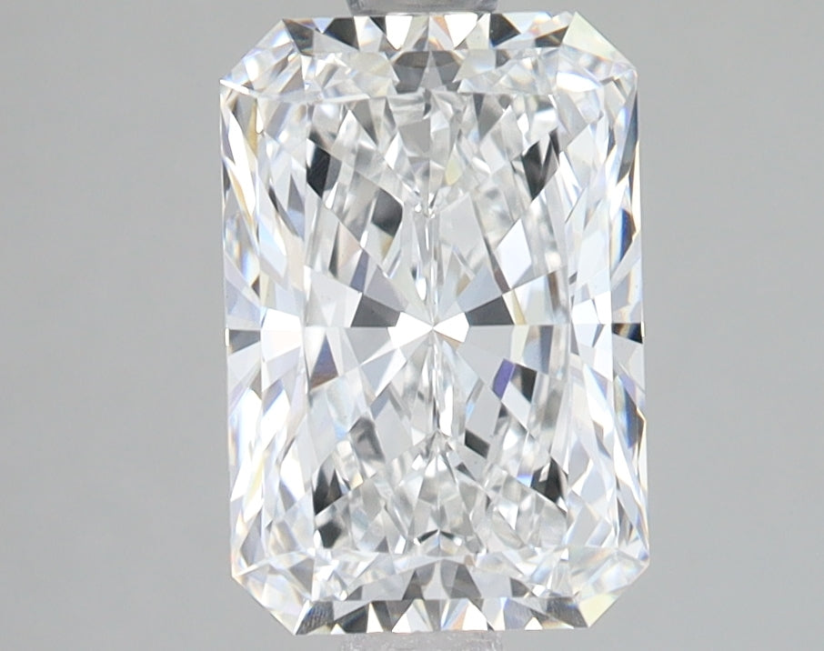 2.06 Carat Radiant Lab Diamond with  Cut Diamond in 14KT  view 1
