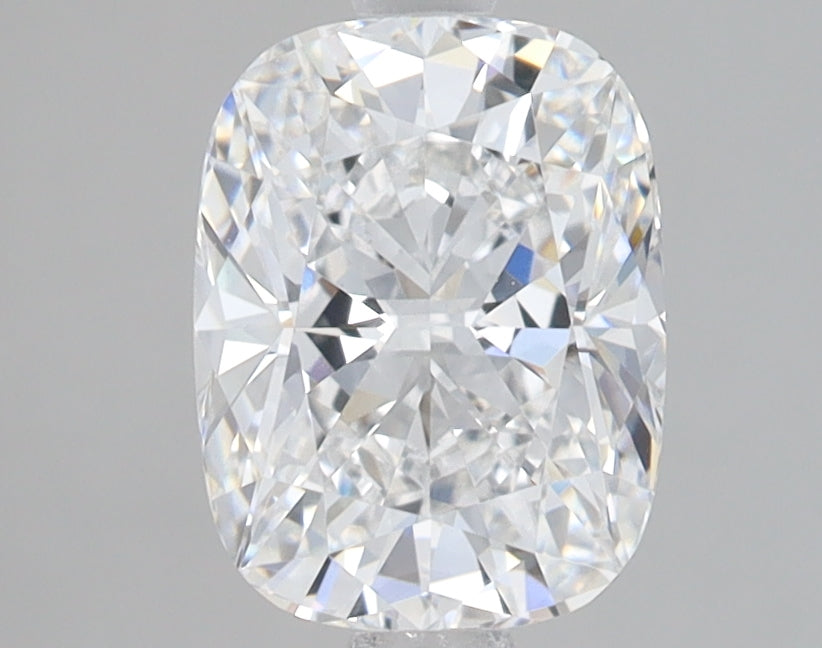 1.8 Carat Cushion Lab Diamond with  Cut Diamond in 14KT  view 1
