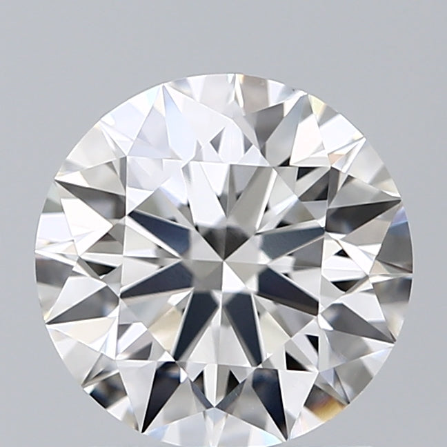 1.71 Carat Round Lab Diamond with  Cut Diamond in 14KT  view 1
