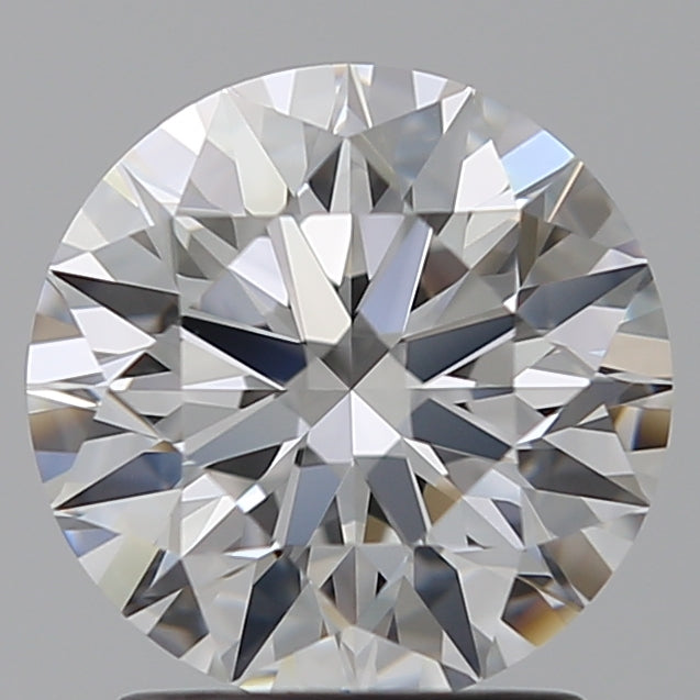 1.75 Carat Round Lab Diamond with  Cut Diamond in 14KT  view 1
