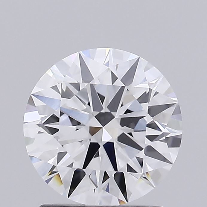 2.05 Carat Round Lab Diamond with  Cut Diamond in 14KT  view 1
