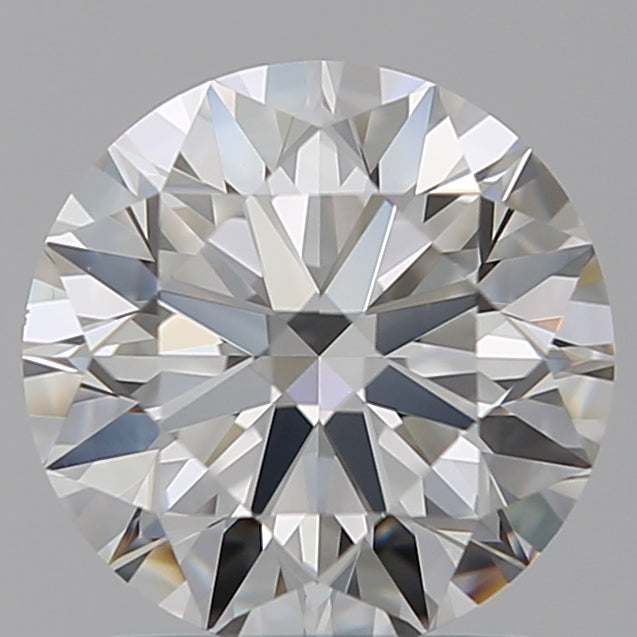 1.5 Carat Round Lab Diamond with  Cut Diamond in 14KT  view 1
