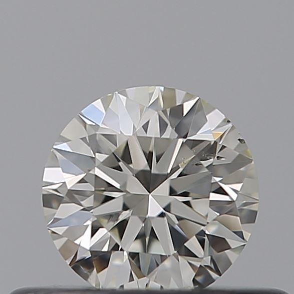 0.31 Carat Round Natural Diamond with  Cut Diamond in 14KT  view 1

