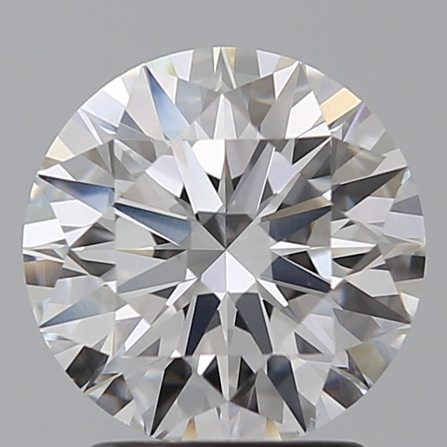 2.09 Carat Round Lab Diamond with  Cut Diamond in 14KT  view 1
