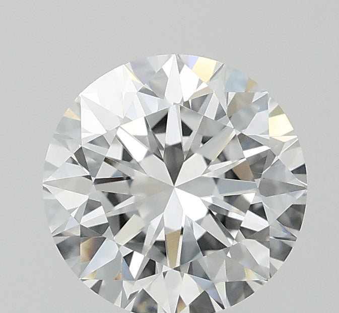 1.2 Carat Round Lab Diamond with  Cut Diamond in 14KT  view 1
