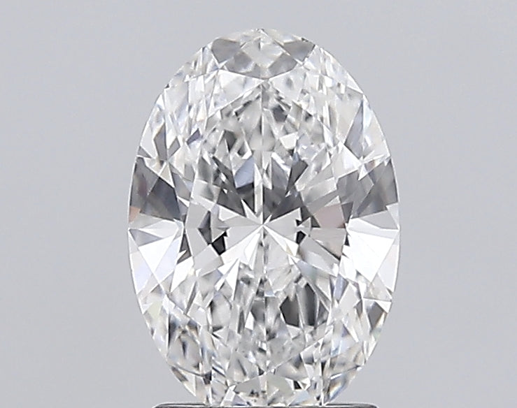 2.07 Carat Oval Lab Diamond with  Cut Diamond in 14KT  view 1
