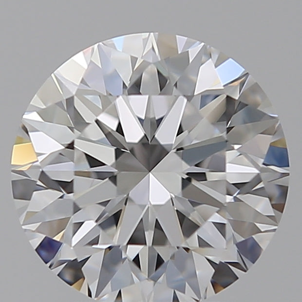 1.76 Carat Round Lab Diamond with  Cut Diamond in 14KT  view 1
