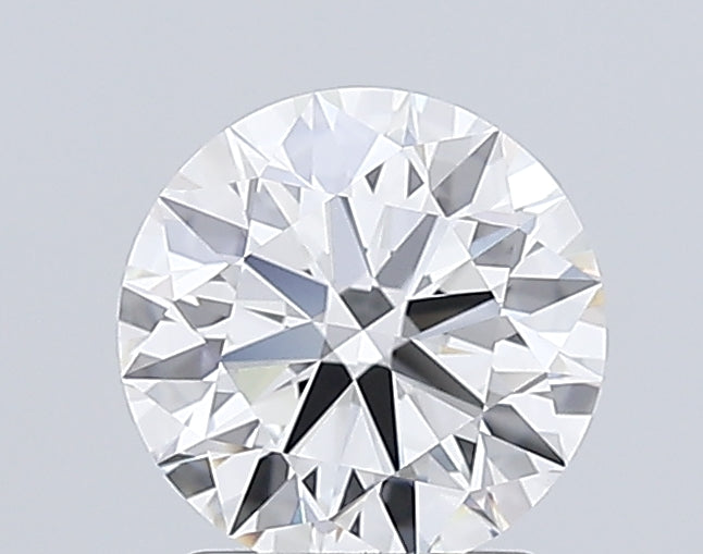 2.03 Carat Round Lab Diamond with  Cut Diamond in 14KT  view 1
