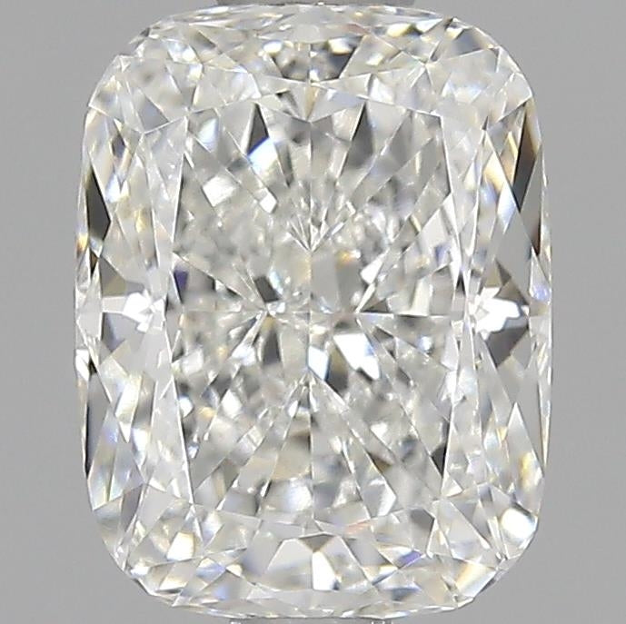 2.0 Carat Cushion Lab Diamond with  Cut Diamond in 14KT  view 1

