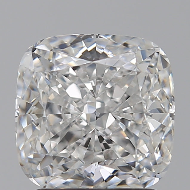 2.04 Carat Cushion Lab Diamond with  Cut Diamond in 14KT  view 1
