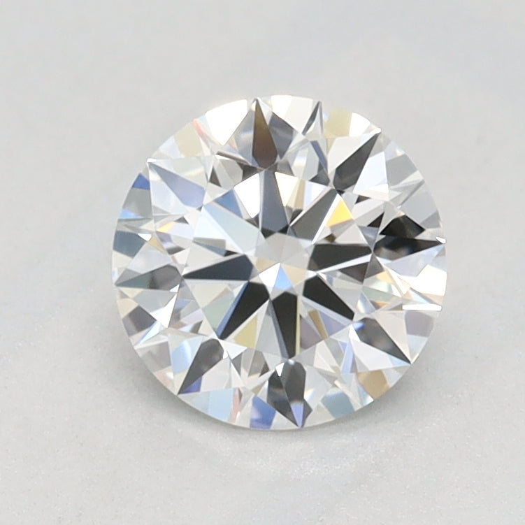 0.69 Carat Round Lab Diamond with  Cut Diamond in 14KT  view 1
