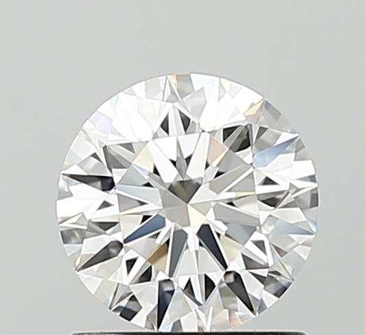 1.06 Carat Round Lab Diamond with  Cut Diamond in 14KT  view 1
