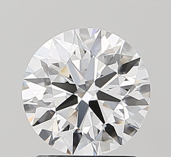 1.61 Carat Round Lab Diamond with  Cut Diamond in 14KT  view 1
