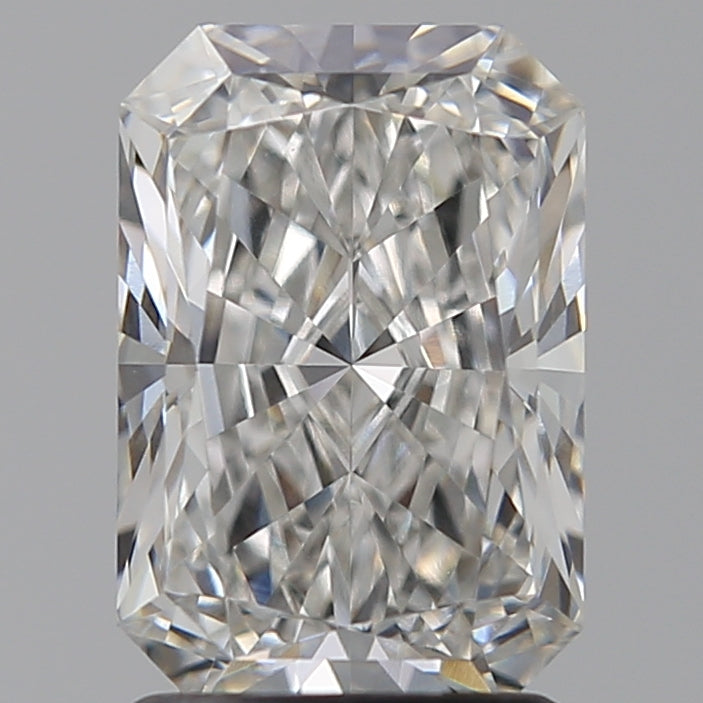 2.07 Carat Radiant Lab Diamond with  Cut Diamond in 14KT  view 1
