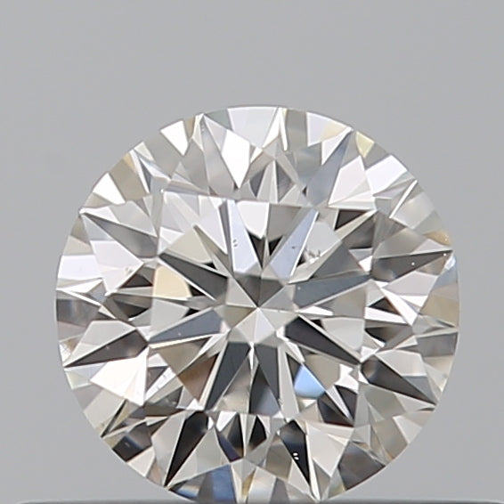 0.32 Carat Round Natural Diamond with  Cut Diamond in 14KT  view 1
