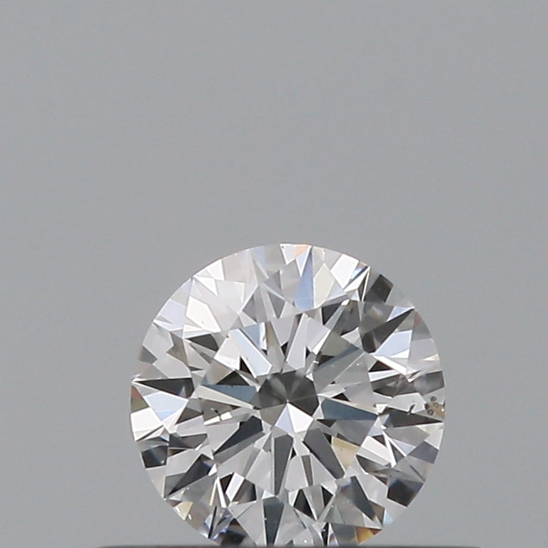 0.3 Carat Round Natural Diamond with  Cut Diamond in 14KT  view 1

