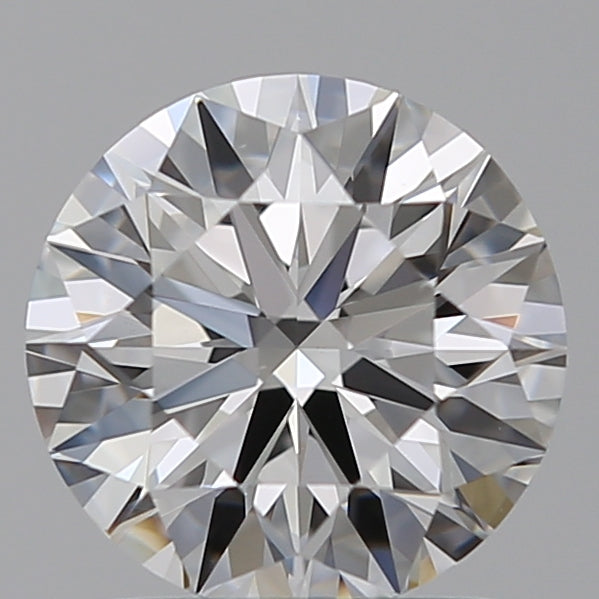 1.5 Carat Round Lab Diamond with  Cut Diamond in 14KT  view 1
