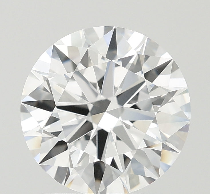1.69 Carat Round Lab Diamond with  Cut Diamond in 14KT  view 1
