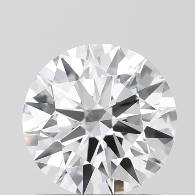 1.02 Carat Round Lab Diamond with  Cut Diamond in 14KT  view 1

