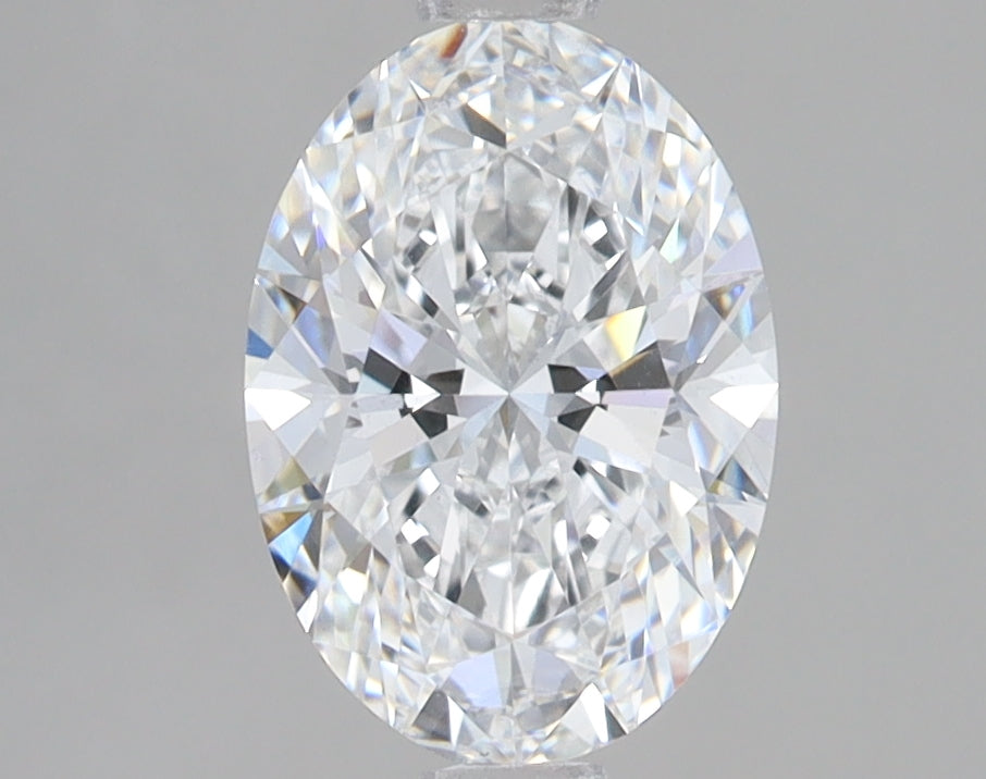 1.69 Carat Oval Lab Diamond with  Cut Diamond in 14KT  view 1
