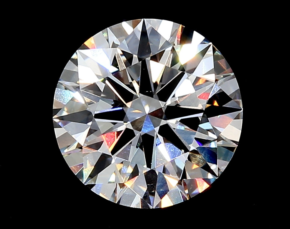 2.34 Carat Round Lab Diamond with  Cut Diamond in 14KT  view 1
