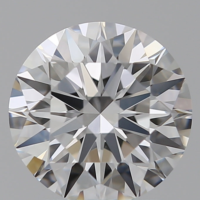 1.59 Carat Round Lab Diamond with  Cut Diamond in 14KT  view 1
