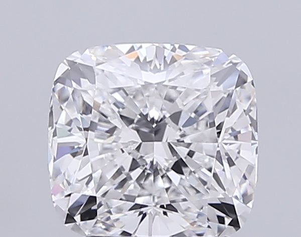 3.05 Carat Cushion Lab Diamond with  Cut Diamond in 14KT  view 1
