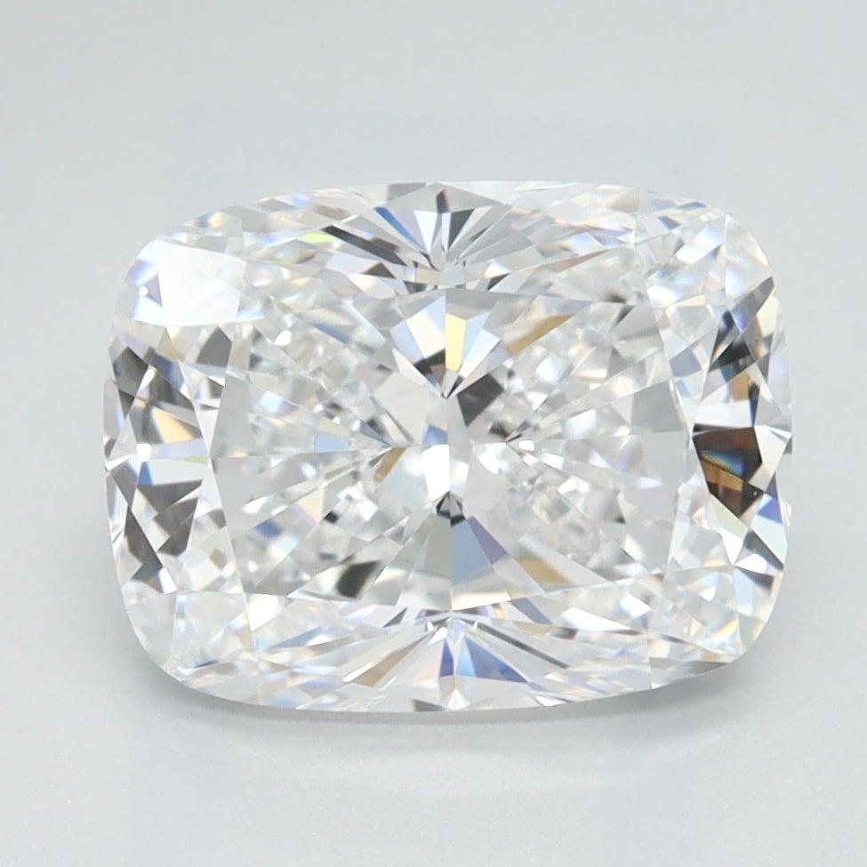2.37 Carat Cushion Lab Diamond with  Cut Diamond in 14KT  view 1

