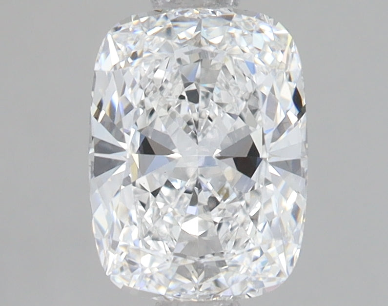1.6 Carat Cushion Lab Diamond with  Cut Diamond in 14KT  view 1

