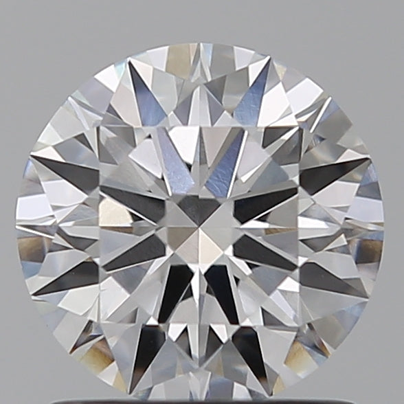 1.07 Carat Round Lab Diamond with  Cut Diamond in 14KT  view 1
