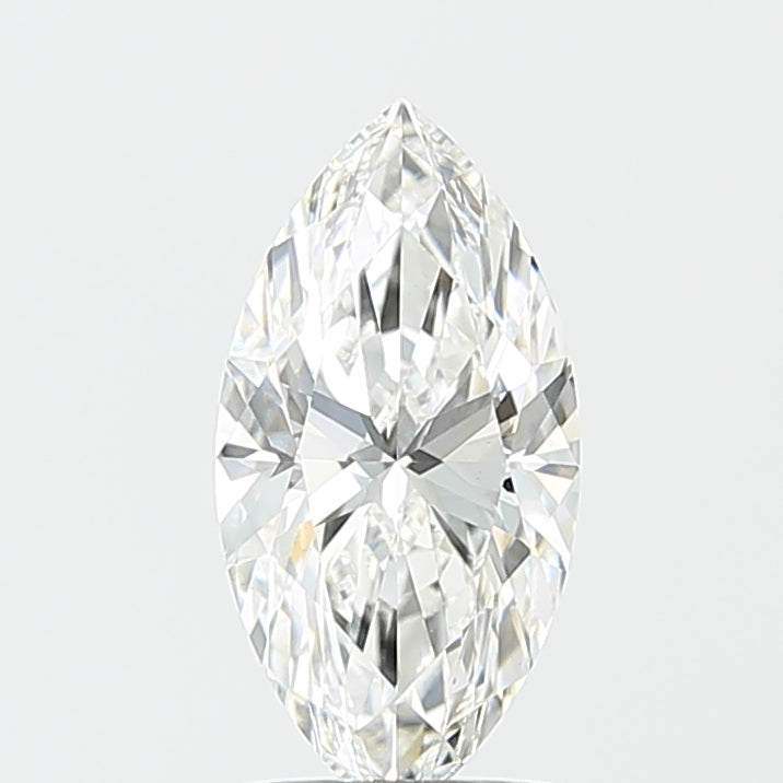 1.53 Carat Marquise Lab Diamond with  Cut Diamond in 14KT  view 1
