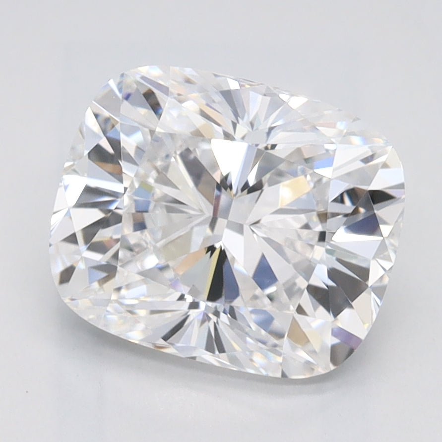 2.02 Carat Cushion Lab Diamond with  Cut Diamond in 14KT  view 1
