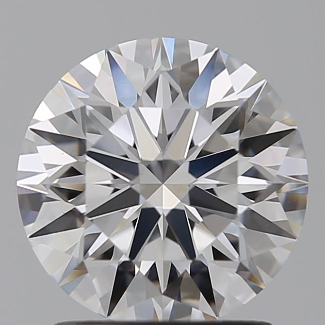 1.53 Carat Round Lab Diamond with  Cut Diamond in 14KT  view 1
