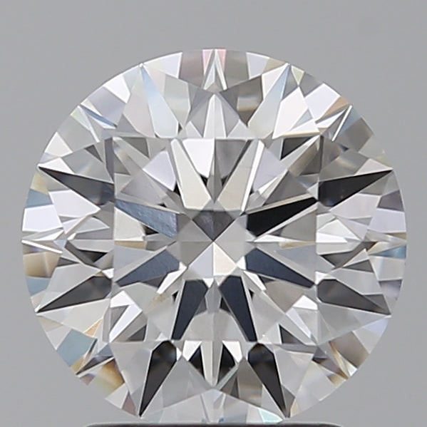2.07 Carat Round Lab Diamond with  Cut Diamond in 14KT  view 1
