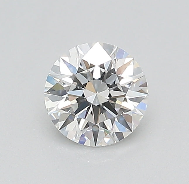 0.47 Carat Round Lab Diamond with  Cut Diamond in 14KT  view 1
