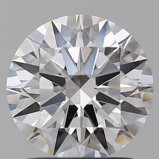 1.57 Carat Round Lab Diamond with  Cut Diamond in 14KT  view 1
