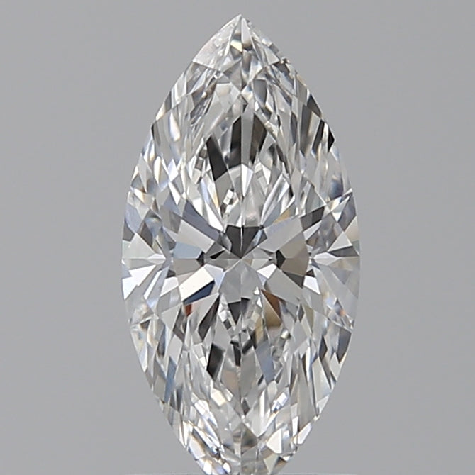 1.02 Carat Marquise Lab Diamond with  Cut Diamond in 14KT  view 1
