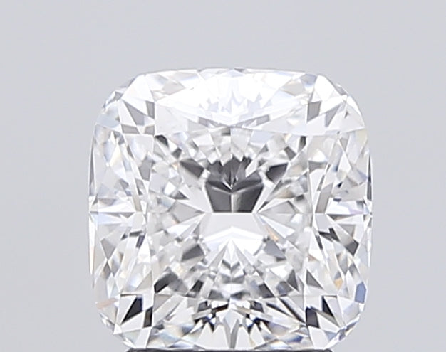 3.02 Carat Cushion Lab Diamond with  Cut Diamond in 14KT  view 1
