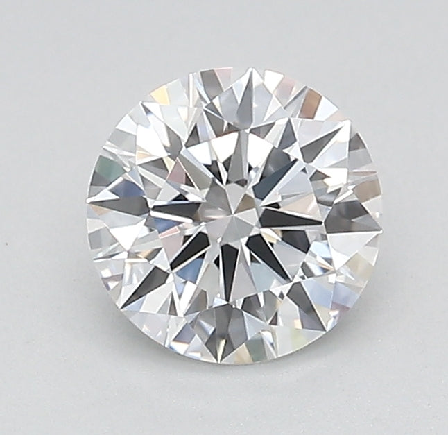 0.73 Carat Round Lab Diamond with  Cut Diamond in 14KT  view 1
