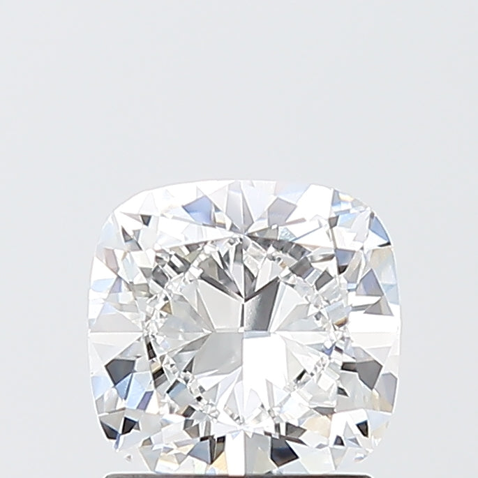 1.5 Carat Cushion Lab Diamond with  Cut Diamond in 14KT  view 1
